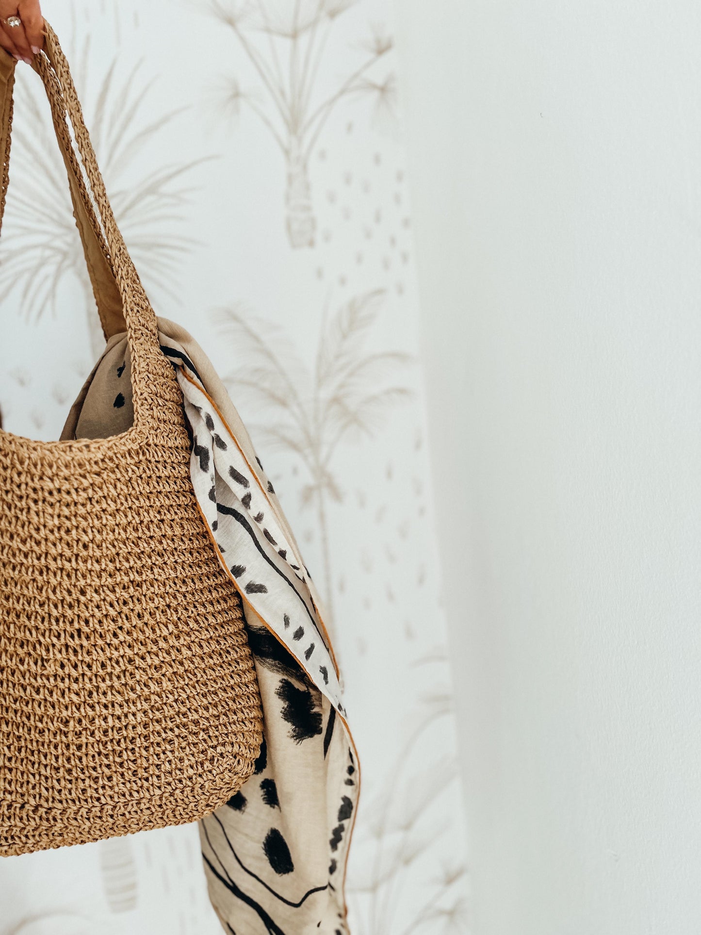 Florence Woven Tote Bag