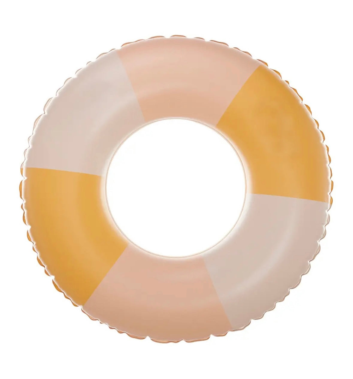 Yellow & Beige Pool Float